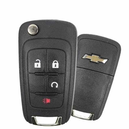 OEM OEM: REF:  2010-2019 Chevrolet Equinox Sonic / 4-Button Flip Key HS / PN: 20835404 / OHT0106051 RFK-ULK027